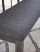Signature Design by Ashley® Bridson 6-Piece Gray Dining Table Set-2