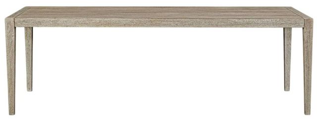 Uttermost® Kirkham Wheat Wooden Indoor-Outdoor Dining Table-3