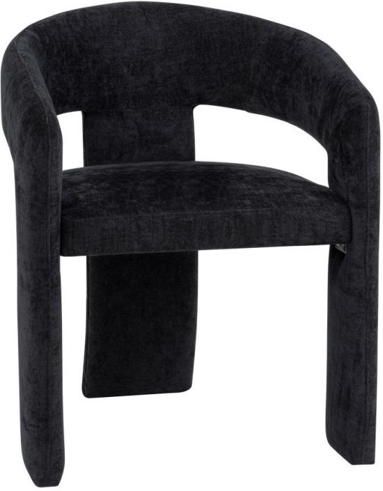 Coaster® Carlow 2-Piece Black Upholstered Dining Chair Set-3
