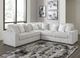 Signature Design by Ashley® Stupendous 3-Piece Alloy L-Shape Sectional-1