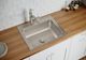 Elkay Lustertone® Lustrous Satin 25" 2-Hole Single Bowl Drop-in Sink-2