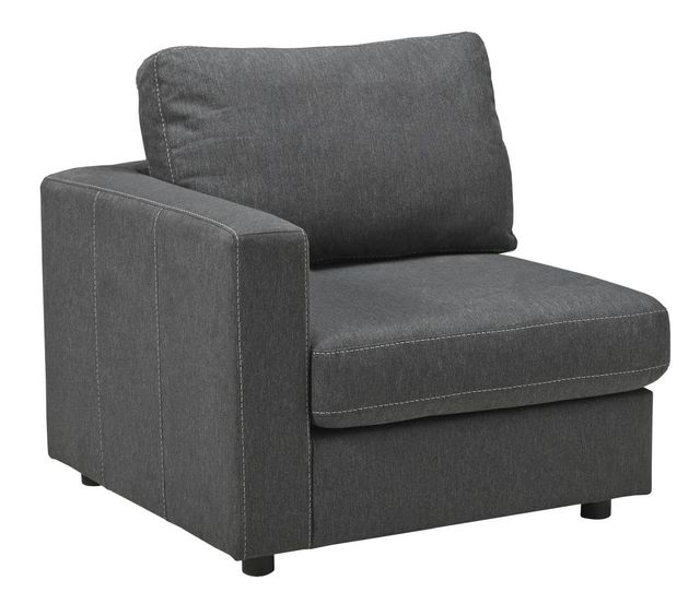 Signature Design by Ashley® Candela 2-Piece Charcoal Sectional-4