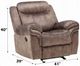 ACME Furniture Zubaida Two Tone Chocolate Manual Motion Glider Recliner-2