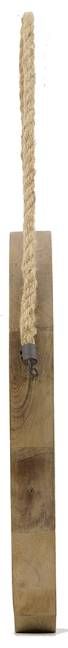 A & B Home Brown Rally Wood Mirror-2
