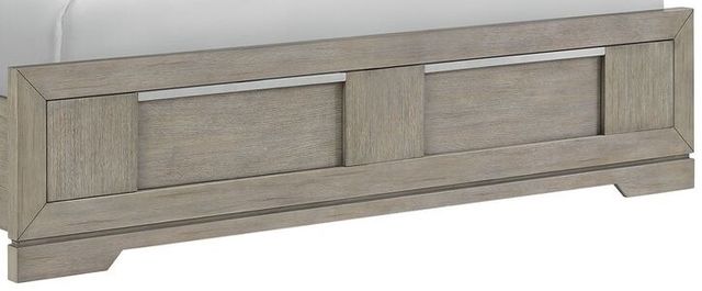 Elements International Kelis Gray Queen Panel Bed-2