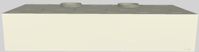Vent-A-Hood® 60" Biscuit Wall Mounted Range Hood-0