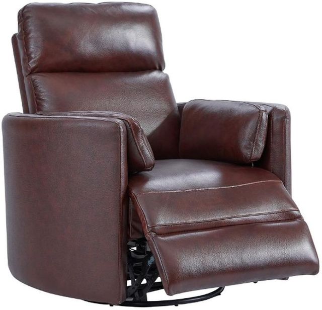 Parker House® Radius Florence Burgundy Power Swivel Glider Recliner-1
