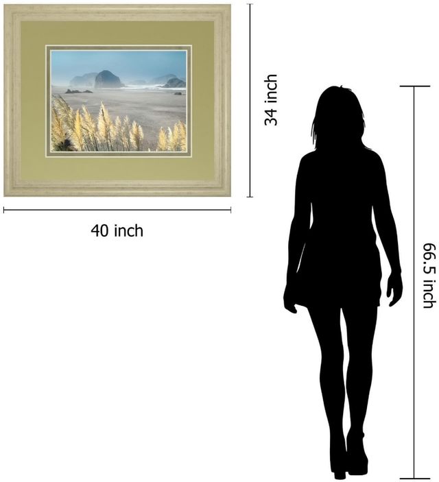 Classy Living Golden Reeds Vista Wall Art-2