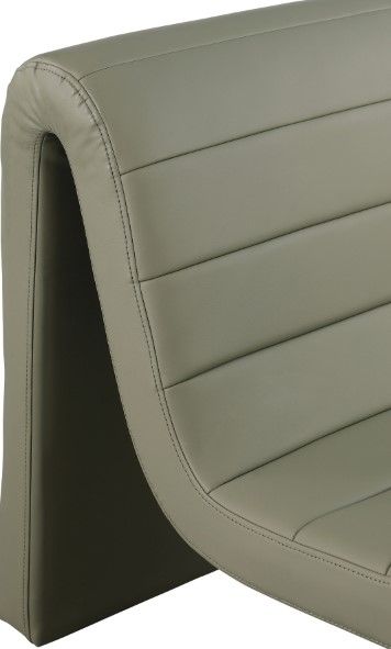 Meridian Furniture Ivy Olive Vegan Leather Accent Chair-3