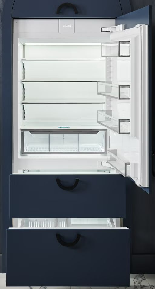Sub-Zero® Designer Series 36" 19.6 Cu. Ft. Panel Ready Built-In Right Hinge Bottom Freezer Refrigerator-1