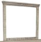 American Heartland Manufacturing Rustic 6-Drawer Dresser and Mirror-2