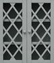 Vintage Furniture Frost Vitrine with Glass-1