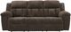 Signature Design by Ashley® Frohn Chocolate Manual Reclining Sofa-1