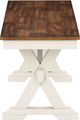 Signature Design by Ashley® Jendanton Antique White/Brown Large Dining Bench-3