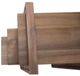 Michael Amini® Hudson Ferry Driftwood Chair Side Table-4