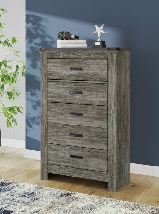 Signature Design by Ashley® Frandern Gray Chest-1