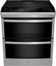 GE Profile™ 30" Fingerprint Resistant Stainless Steel Slide-In Electric Range-0