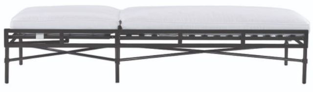 Lane Venture® Langham Dark Bronze/White Adjustable Chaise-3
