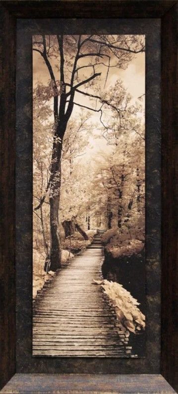 Stylecraft Quiet Stroll I Multi-Colored Wall Art-0