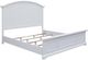 American Woodcrafters Heritage Coast Coastal White Queen Panel Bed-0