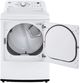 LG 7.3 Cu. Ft. White Front Load Electric Dryer-3