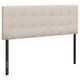 Monarch Specialties Inc. Beige Queen Headboard-0