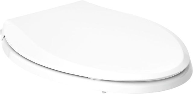 KOHLER® Cachet® White Quick-Release™ Elongated Toilet Seat-0
