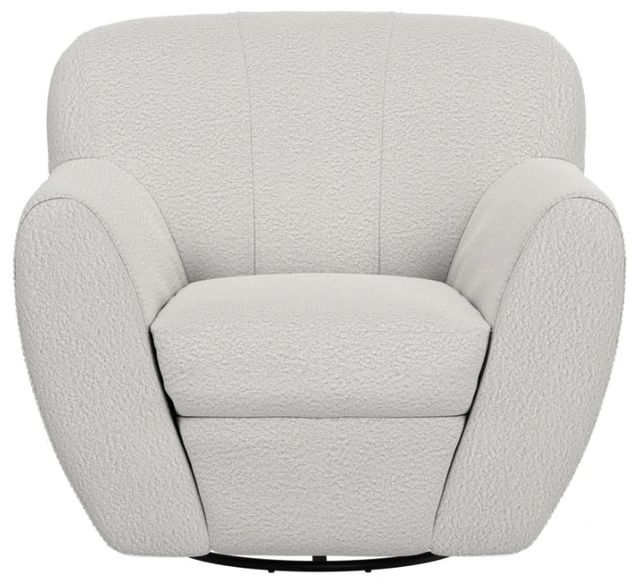 International Furniture Direct Tamesis Beige Swivel Accent Chair-2