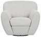 International Furniture Direct Tamesis Beige Swivel Accent Chair-2
