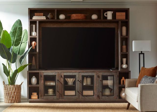 aspenhome® Paige Brindle 97'' Console and Hutch-1