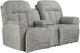 Best® Home Furnishings Customizable Suitably Manual Reclining Rocker Console Loveseat-0