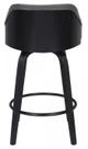 Armen Living Alec Gray Counter Swivel Stool-3