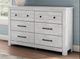 Signature Design by Ashley® Makidern Whitewash Dresser-1