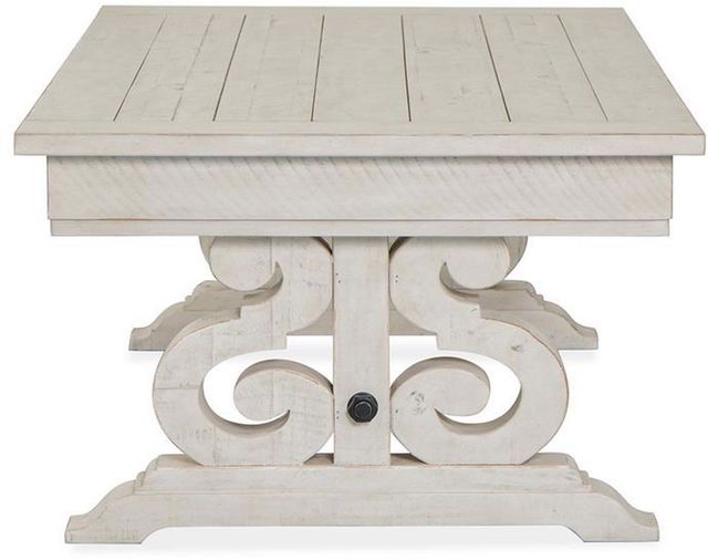 Magnussen Home® Bronwyn Alabaster Rectangular Cocktail Table-4