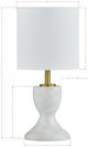 Forty West Lisa White Mini Lamp-1