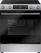 Bosch® 100 Series 30" Stainless Steel Slide-In Electric Range-0