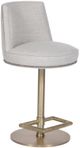Vanguard® Furniture Michael Weiss Donegal Norfolk Nickel/Satin Brass Counter Stool-0