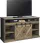 Legends Home Farmhouse Barnwood 66" Fireplace Console-2
