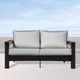 Enclover Hickory Black/Granite Loveseat-1