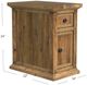 Null Furniture Hayden Valley Sandstone Chairside Cabinet-3