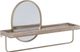 Linon Opal Gold/Natural Wall Shelf-0
