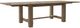 A-America® Anacortes Dark Taupe Trestle Dining Table-0