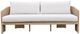 TOV Furniture Alexa Cream/Natural Linen/Rattan Outdoor Sofa-3