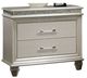 Furniture of America® Maddie Pearl White Nightstand-0