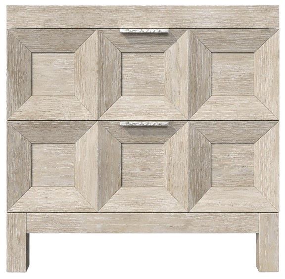 Bernhardt Prado Tawny 2-Drawer Nightstand-1