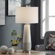 Stylecraft Evian Gray/Ivory/White Table Lamp-5