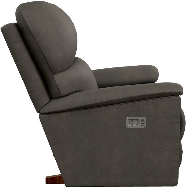 La-Z-Boy® Brooks Slate Power Rocking Recliner with Headrest and Lumbar-2