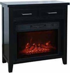 Jofran Inc. Urban Icon Black 32" Electric Fireplace Media Console