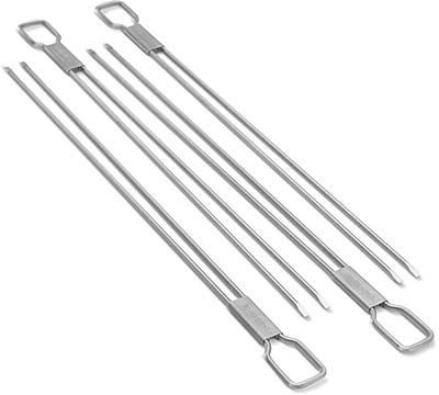 Broil King® Dual Prong Skewer Set-Stainless Steel