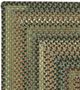 Capel Rugs Gramercy Sage 7' x 9' Concentric Rectangle Rug-1